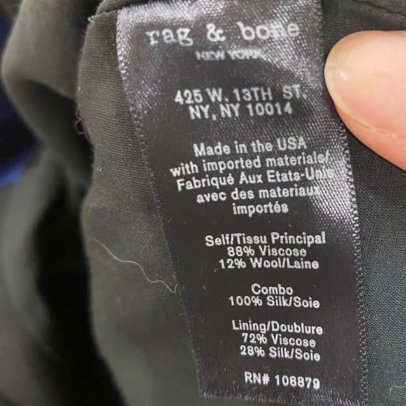 Rag & Bone shirt dress - Size 4US - Picture 6 of 7